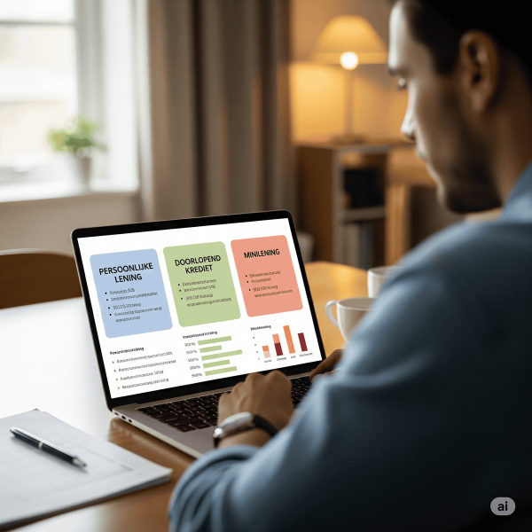 Lening van €2.000 tot €200.000 