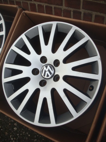 17’’Inch Origineel Audi VW TT Velgen Zonder banden Steek 5x112