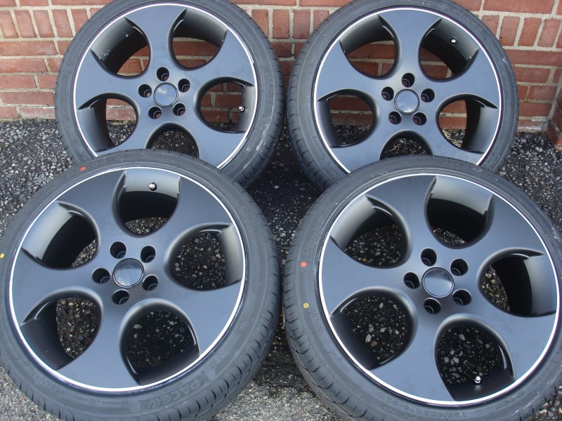 18'' Inch GTI Black Velgen en Banden Steek 5x112