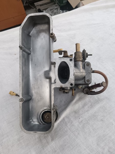 Carburetor Weber and head cover Autobianchi A112 Abarth