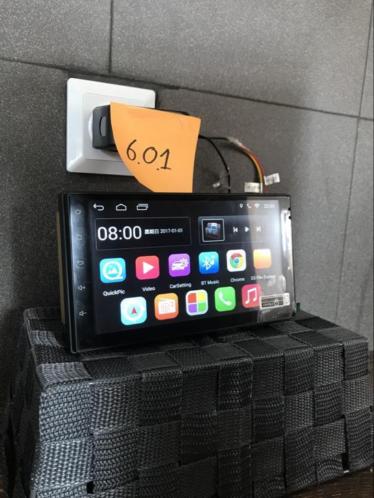 2Din radio Android 6.0 met navigatie usb wifi 4g 2 din NIEUW