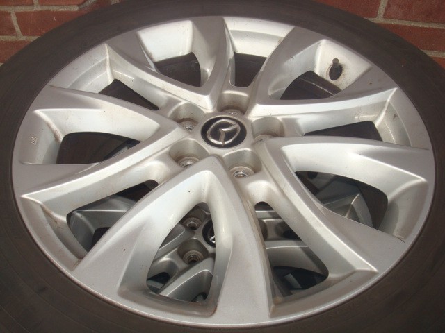 19”Originele Mazda CX5 CX-6 7 Velgen + Banden 5x114.3