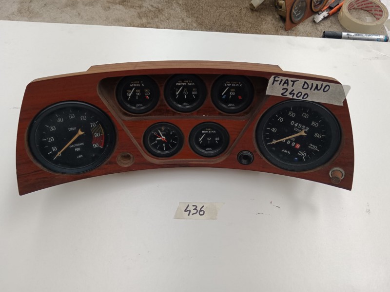 Instrument panel Fiat Dino 2400