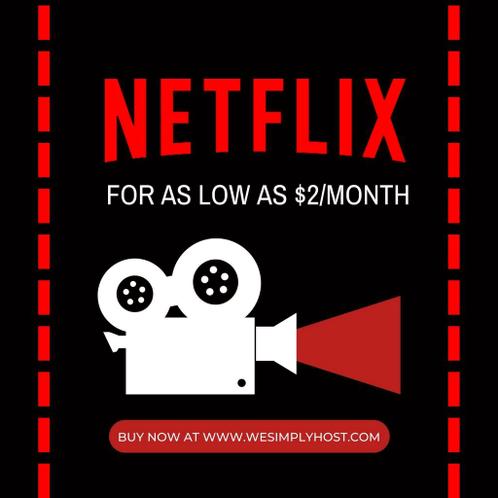 2Month Netflix Premium Shared (1Profile)
