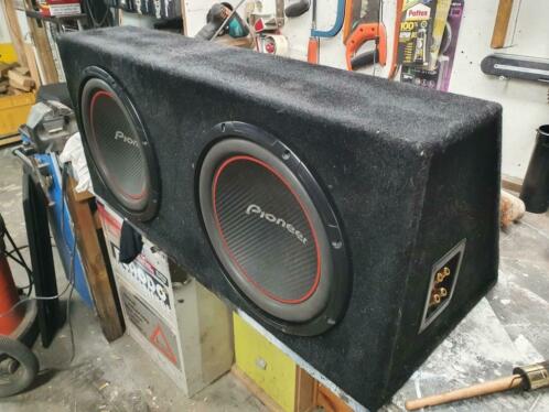 2x 12 inch pioneer subwoofer