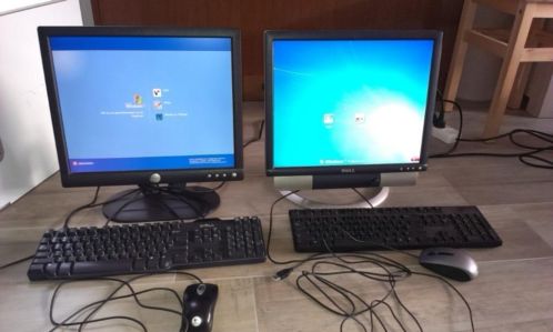 2x 17 inch Dell monitor