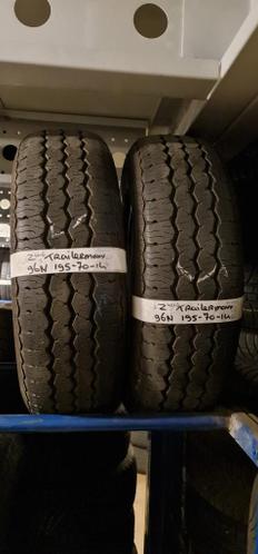 2x 195-70-14 Trailermaxx Zomer 6.8mm 30 Per Band 195 70 14