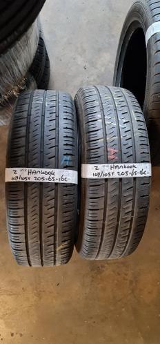 2x 205-65-16c Hankook Zomer 4,5mm 20 Per Band 205 65 16c