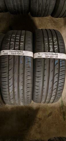 2x 235-55-18 Continental Zomer 6mm 50 Per Band 235 55 18