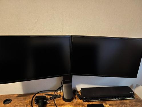 2x Acer EK220Q op monitor standaard