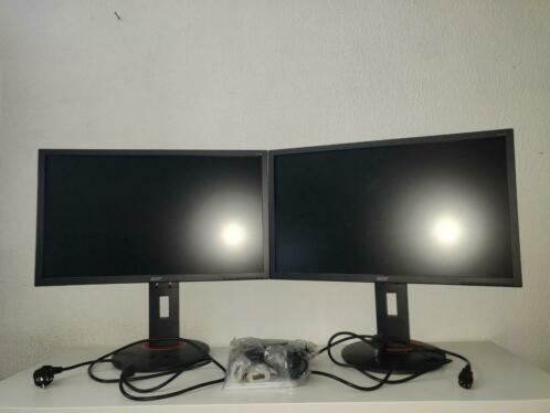 2x Acer game beeldschermen met doos