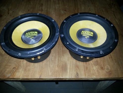 2x Audio System X-ion 10inch Subwoofers