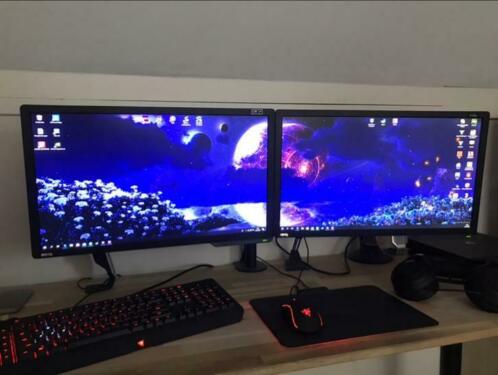 2x BenQ ZOWIE XL2411, 144hz, 1ms, 24Inch