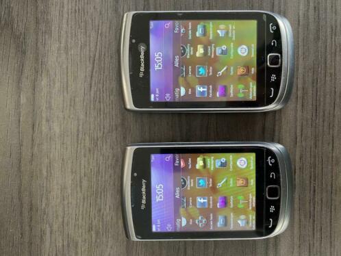 2x blackberry 9810 en 2x blackberry 9800 netjes en compleet