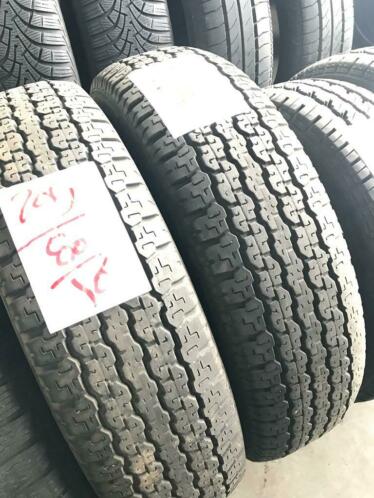 2x Bridgestone Dueler HT 205-80-16 Zomerbanden 6,5mm