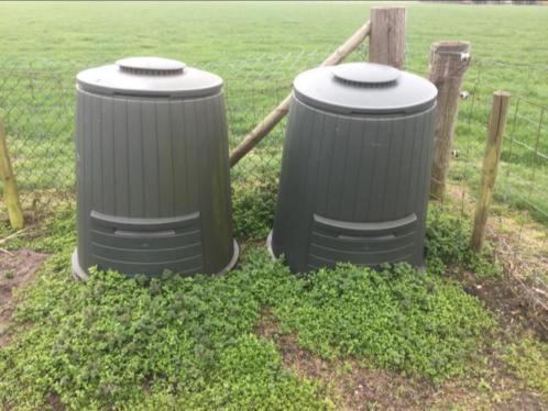 2x compostvat compostbak 290 liter