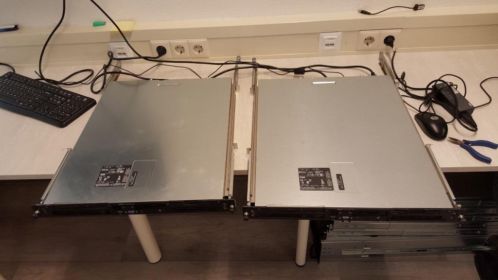 2x Dell PowerEdge 750 1U Server