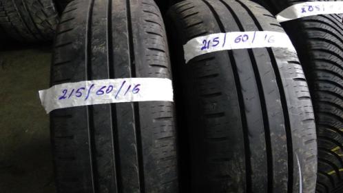 2x Hankook 215-60-16 C Zomerbanden 6mm