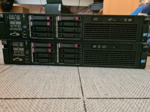 2x HP DL380 G7 2x Xeon X5650  146GB RAM