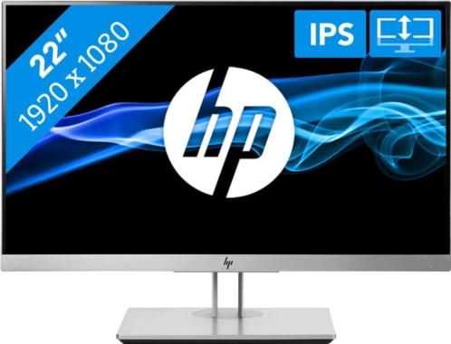 2x HP Monitor Full HD (EliteDisplay E223) 22 inch