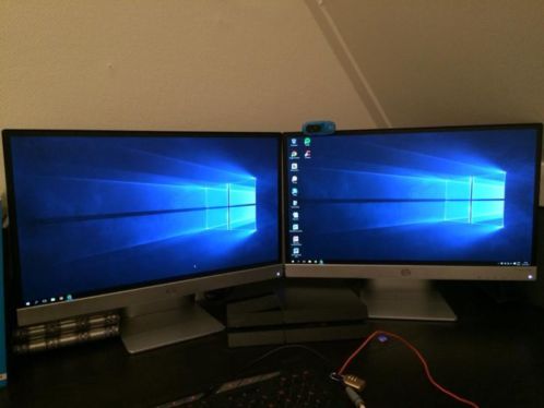 2x HP Pavilion 23XI Beeldschermenmonitoren