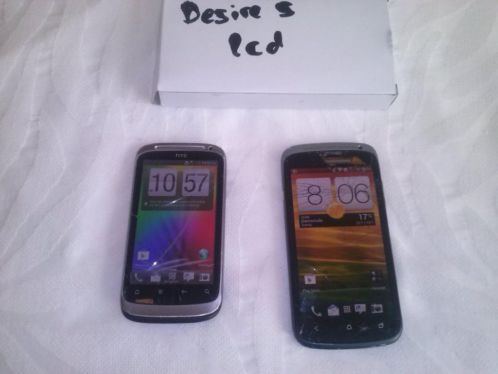 2X HTC One S en HTC - Desire S ( Beide Met Barst )