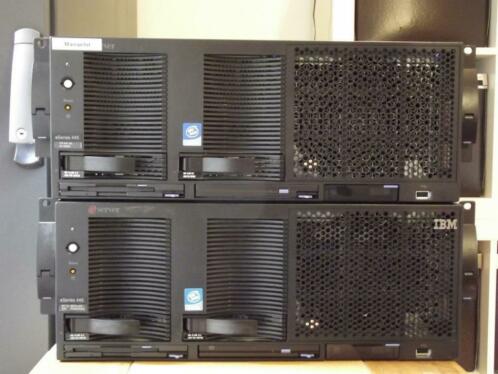 2x IBM Server x445 (8x Intel Xeon MP) 2.5 Ghz amp 3.0 Ghz