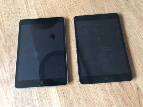 2x iPad Mini ( 1x A1489 en 1x A1455 met GSM )