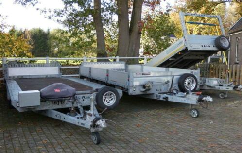 2x jonge Brian James  Electr kieper  Kiep. autotransporter