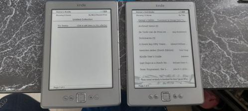 2x kindle Amazon ereaders