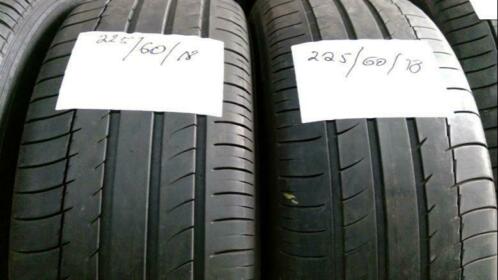 2x Michelin Latitude Sport 225-60-18 Zomerbanden 6mm