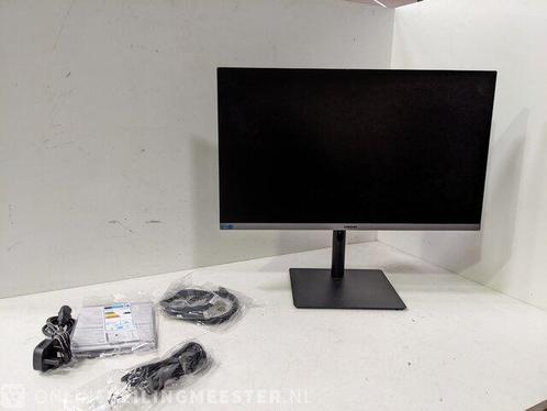 2x Monitor met voet Samsung, S24R650FDU