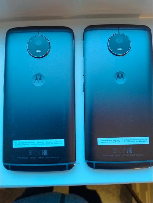 2x Motorola Moto G5S (32GB), kleur lunar gray (XT1794)