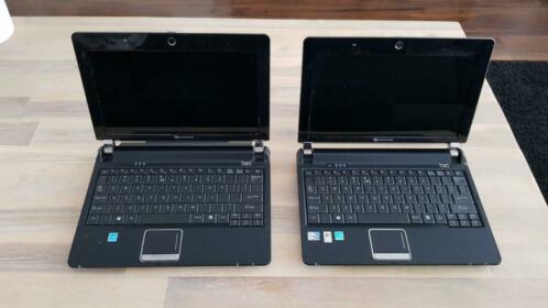 2x Packard Bell KAV60 Mini laptop 10,1inch.