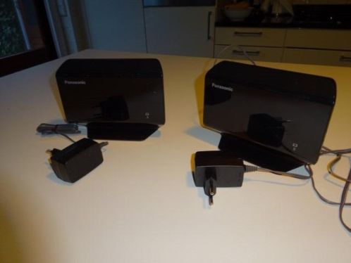 2x Panasonic Voip Dect KX-TGP500 