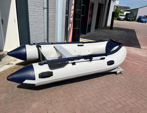 2x rubberboot 3,20 aluminium vloer PS 600 2 voor 1050,-