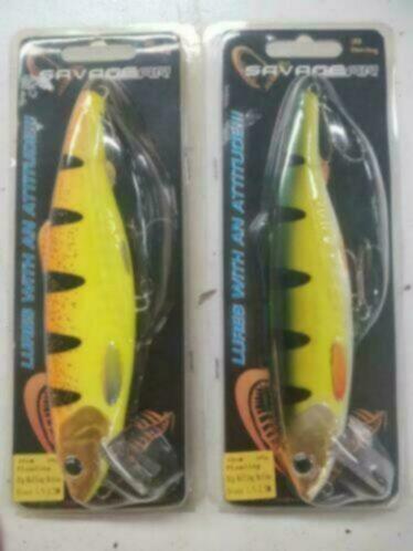 2x Savage Gear Herring Wobbler