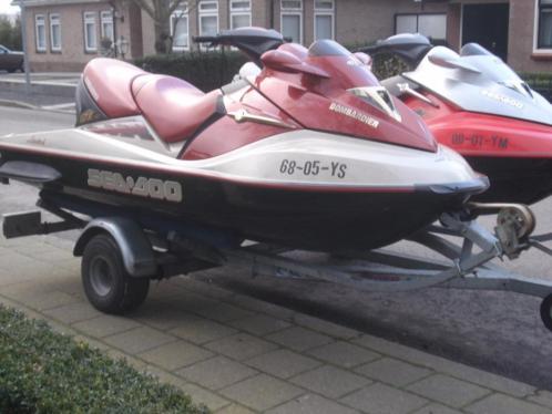 2x Seadoo GTX viertakt 4-tec 72 vaaruren waterscooter