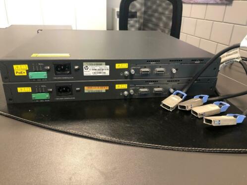 2x Switch HP JG237A en H3C S5120