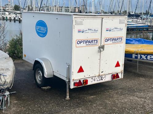 2x wedstrijd optimist met gesloten trailer