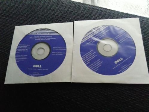 2x Windows XP Home incl. SP2 voor Dell Computers