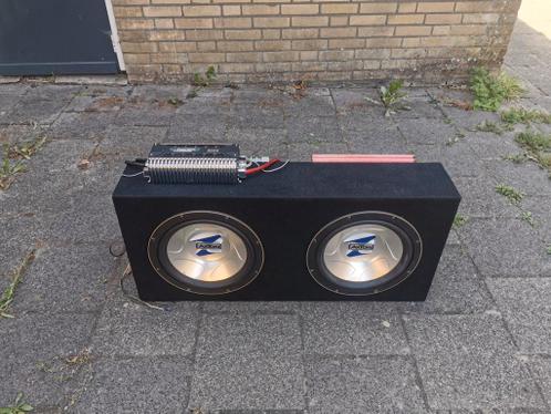 2x Woofer met versterker