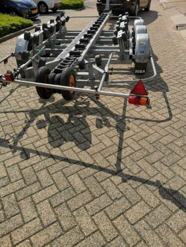 3-assige Riba Trip 3500 boottrailer met schijfremmen