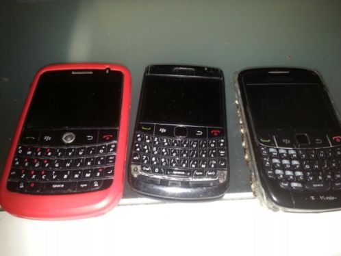 3 blackberry telefoons