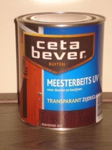 3 Blikken Cetabever Meesterbeits UV Transparant Mahonie (085