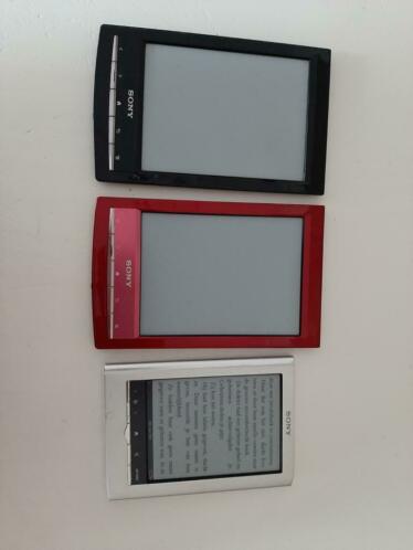 3 defecte Sony ereaders 2x prs t1 1x prs t350 v. onderdelen