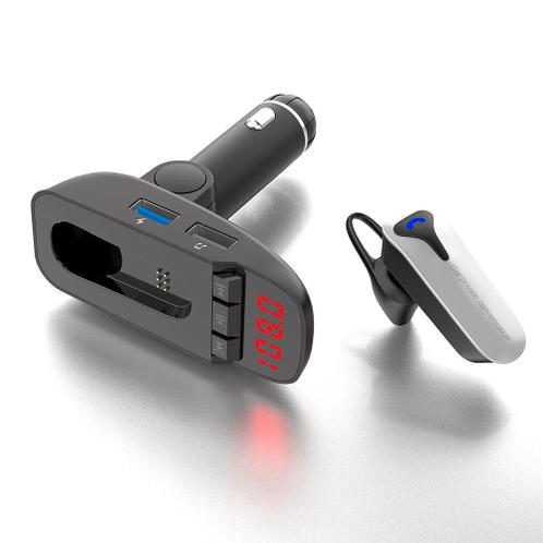 3-in-1 auto Bluetooth-headset Auto MP3-speler FM-zender