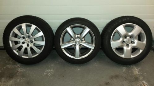 3 sets Opel winterbanden 5x110 8-6 mm profiel