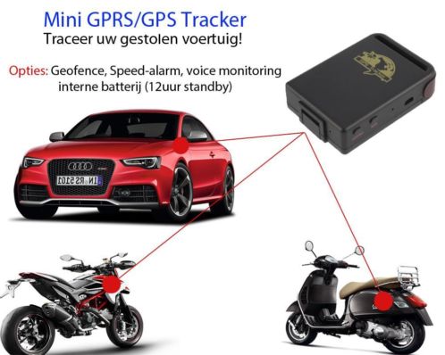 3 stuks mini GPS Tracker TK02