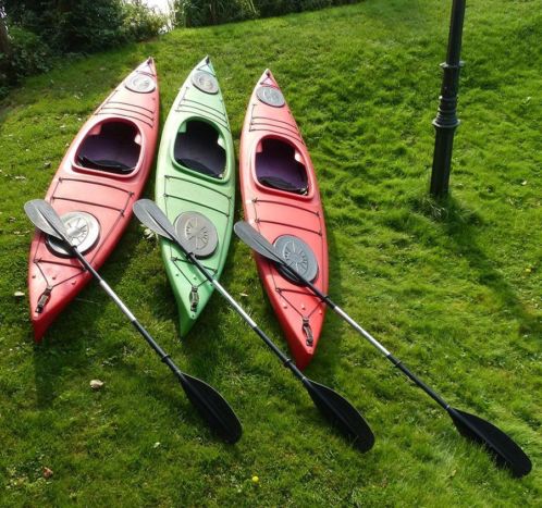 3 Tahe Marine Lifestyle 420 kayaks halve prijs